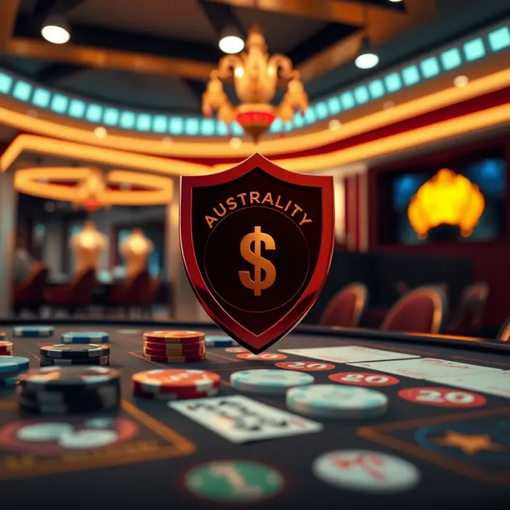 Secure online payment methods with Australian currency symbols and digital shield
