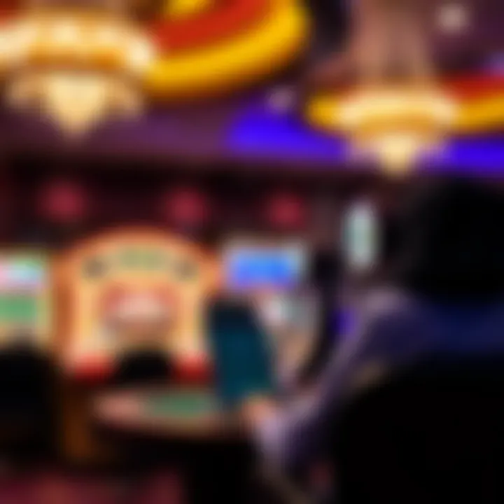 Safe and secure online casino environment with legal symbols and responsible gaming icons