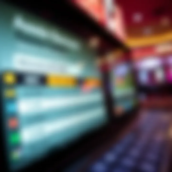 Comparison chart showing different Australian online casino bonuses and terms