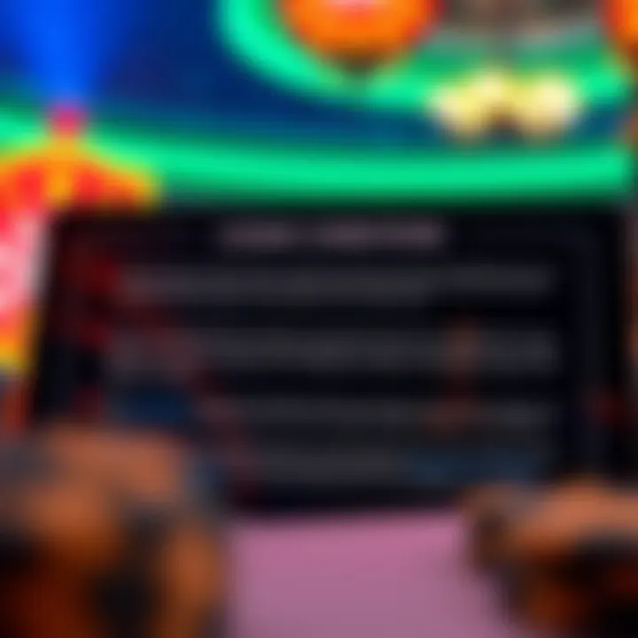 Casino Credits with Bonus Terms and Conditions Illustration of casino credits being added to a user account with terms and conditions displayed