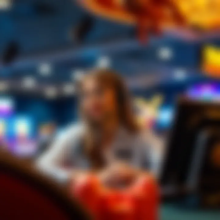 Customer service representative providing assistance through phone support