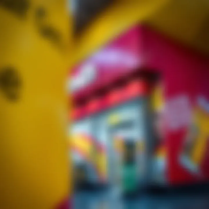 A vibrant Dick Smith store front displaying promotional banners for the Fair Go initiative