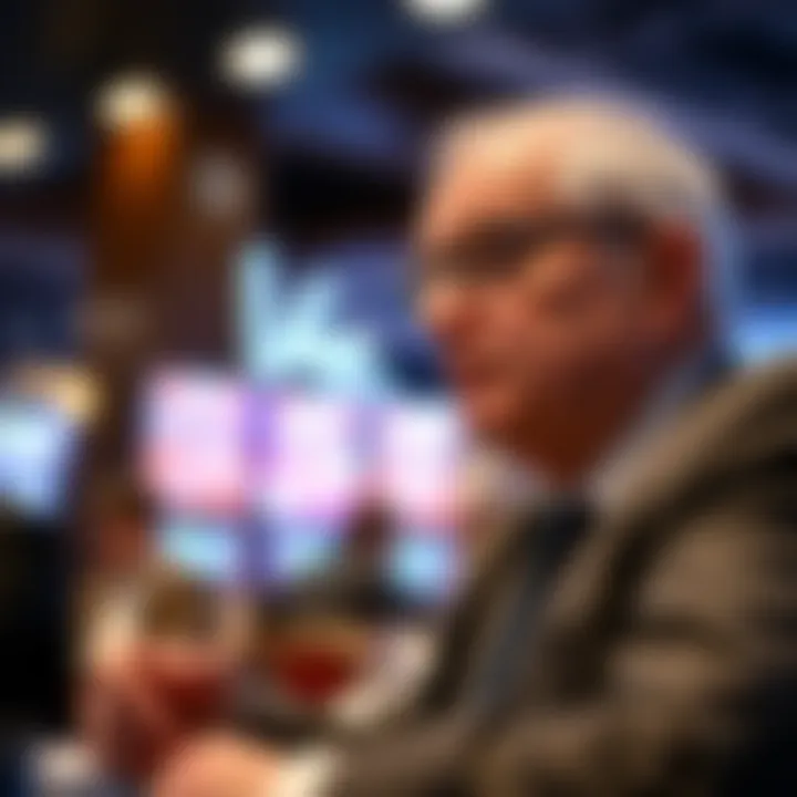 Dick Smith speaking at a retail industry event advocating fairness and transparency