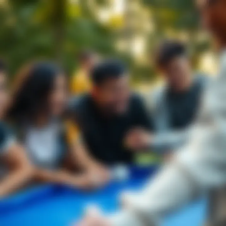 Group enjoying a friendly outdoor game emphasizing fairness and inclusion