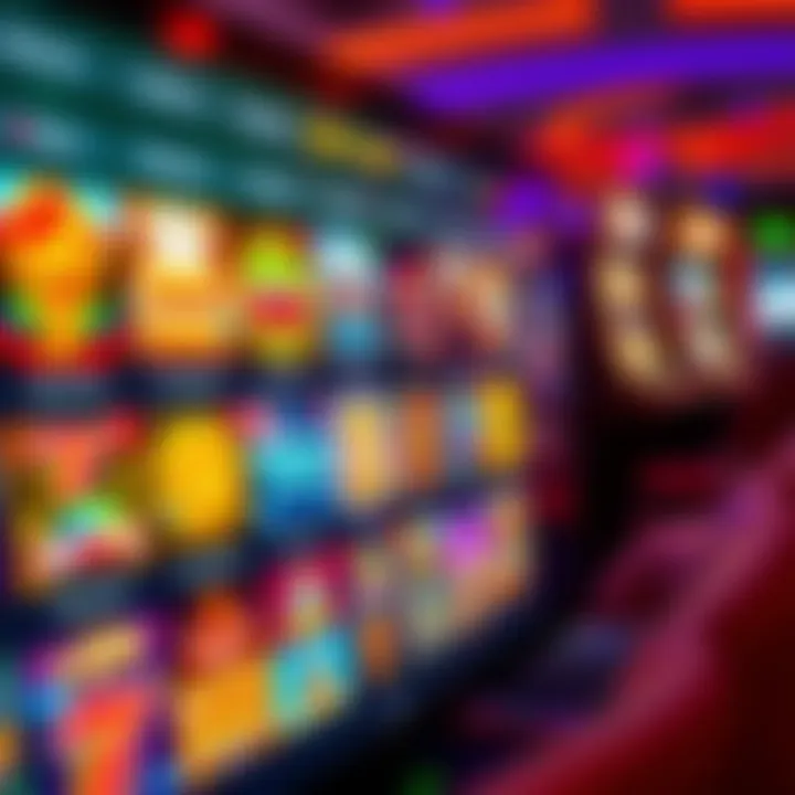 Online casino interface showing a variety of slot games tailored for Australian players