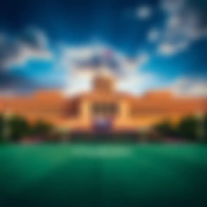Illustration of Australian Parliament building representing political landscape