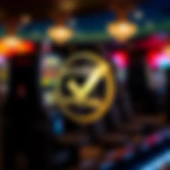 Close-up of a digital verification badge symbolizing account approval at an online casino