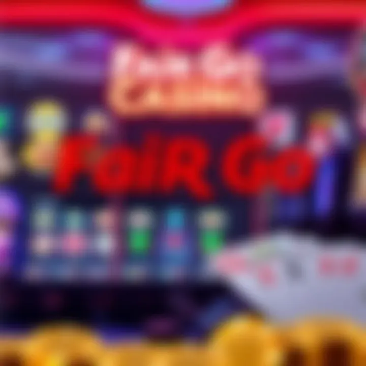 Fair Go Casino homepage showcasing a vibrant selection of pokies and table games