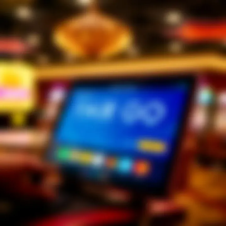 Secure online payment methods including credit cards and digital wallets for casino deposits