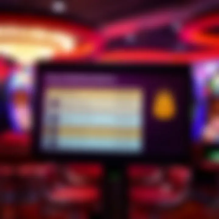 Graphic displaying secure online banking options for casino deposits and withdrawals