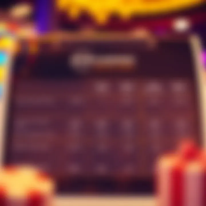 Comparison chart illustrating bonus codes and terms at Fair Go Casino versus other Australian online casinos