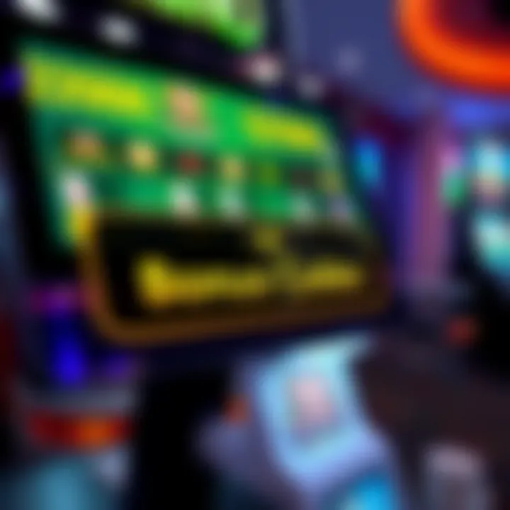 Illustration of a digital casino interface highlighting bonus code entry