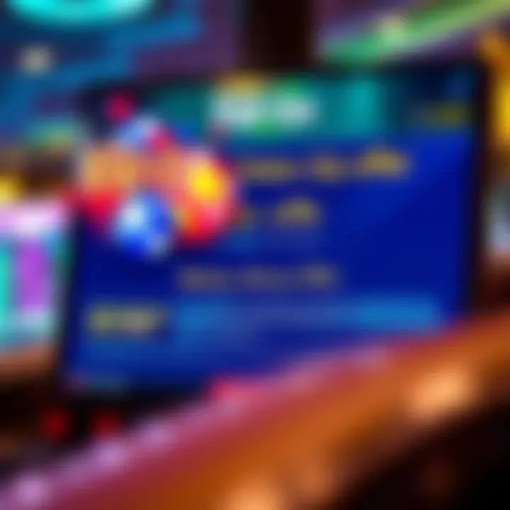 User interface screen showing casino bonus offer details and terms