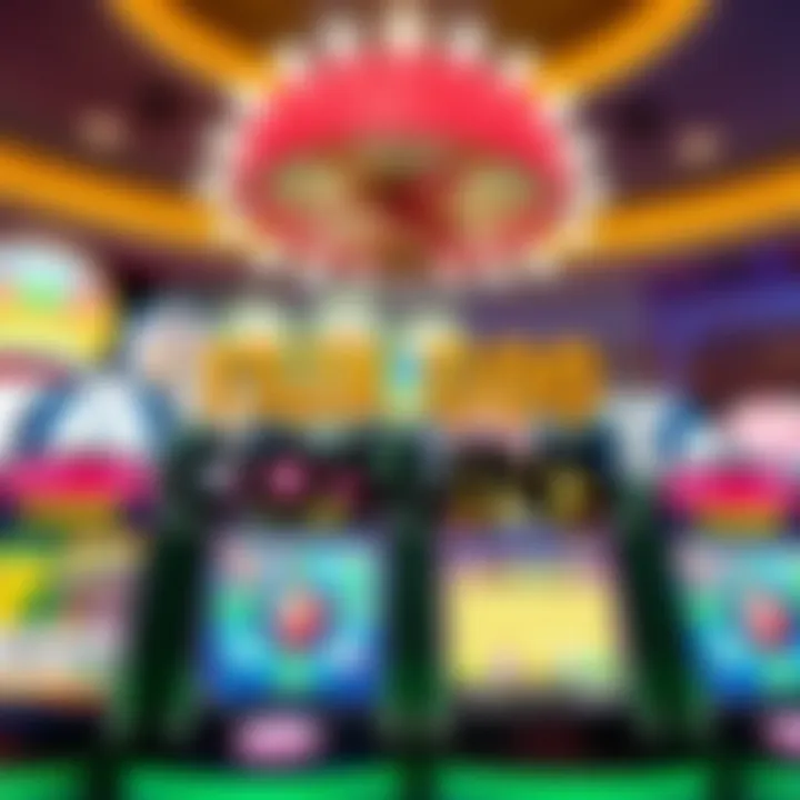 Illustration of a digital coupon overlay on a casino game screen for bonus offers