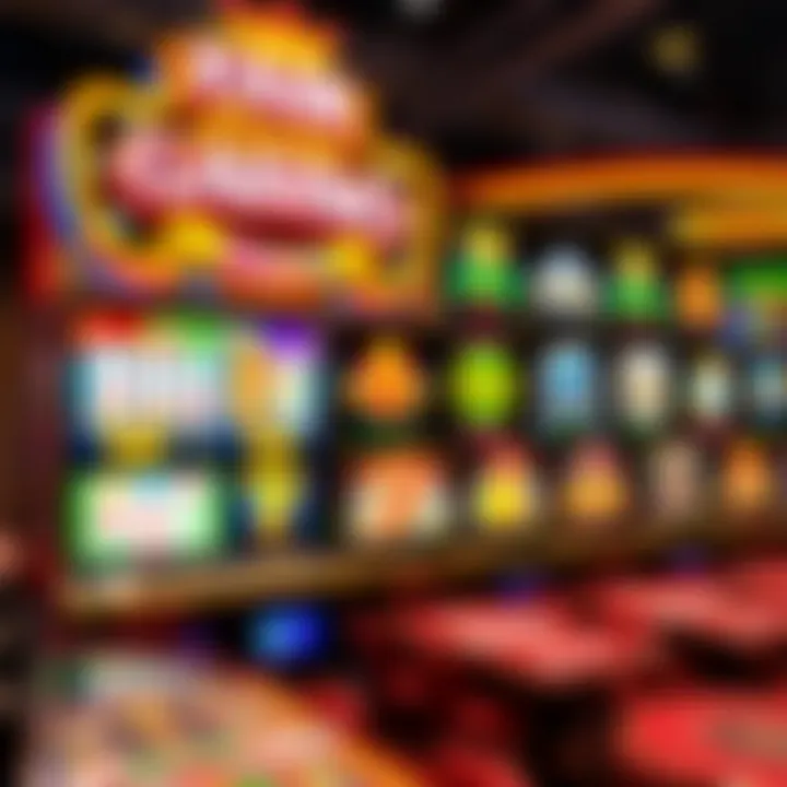 Diverse Game Selection at Fair Go Casino Colorful casino game interface showing a variety of slot and table games