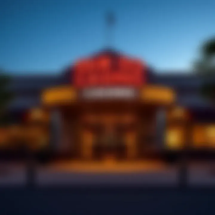 Exterior view of Fair Go Casino entrance with clear signage and inviting atmosphere