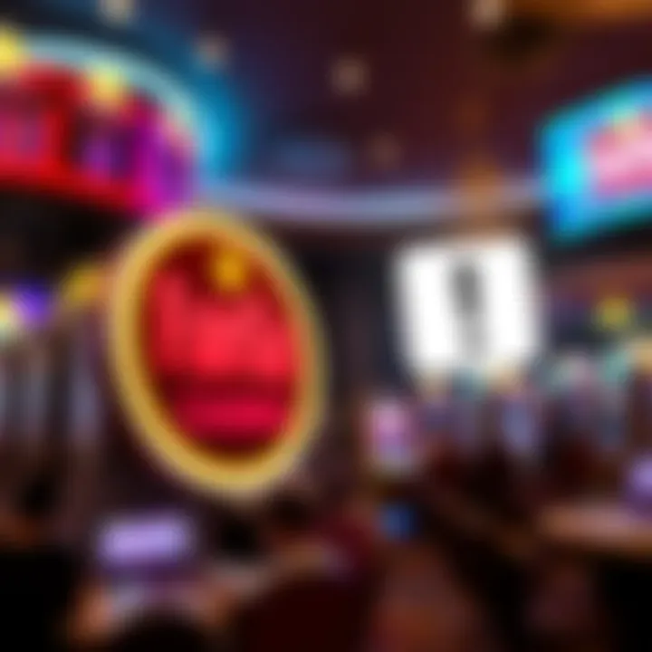 Illustration of Fair Go Casino logo with a digital notification symbol indicating an official notice