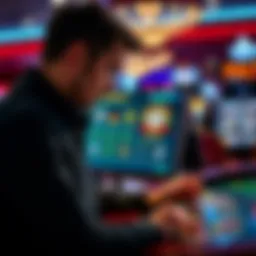 Australian player navigating responsible gaming features on Fair Go Casino platform