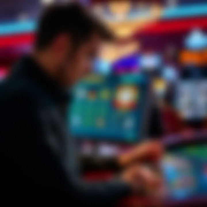 Australian player navigating responsible gaming features on Fair Go Casino platform