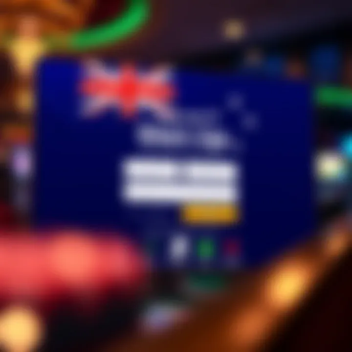 Secure online casino registration form with Australian flag and safe payment icons