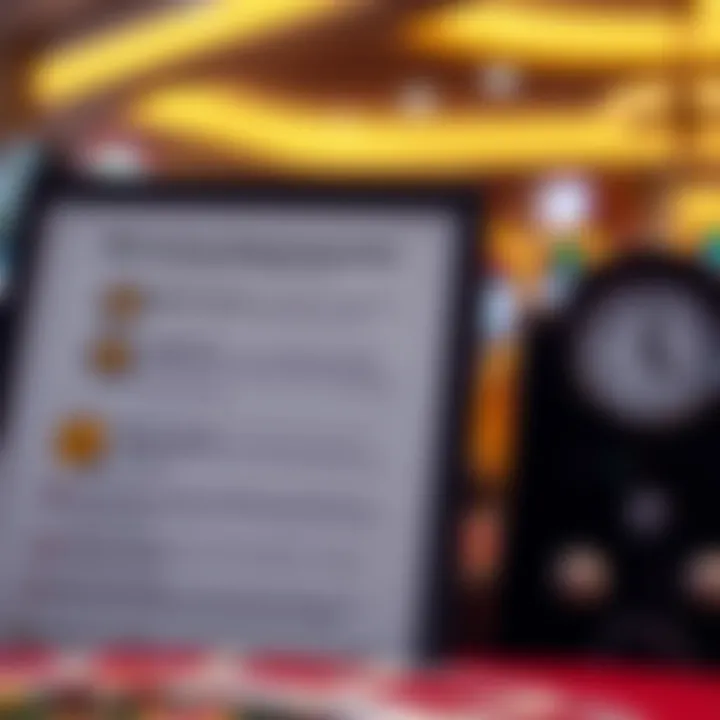 Graphic showing wagering requirements and bonus terms with icons representing coins, checklists, and a clock