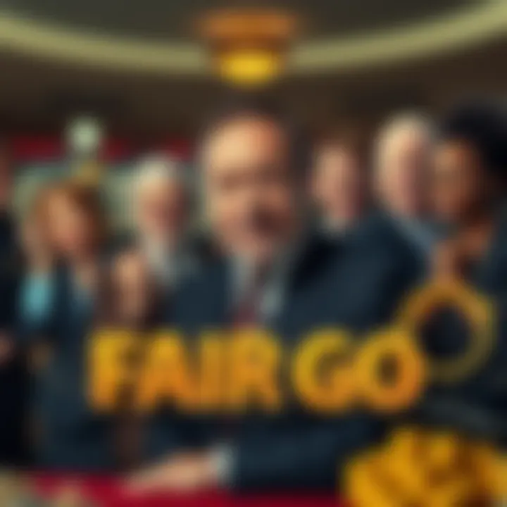 Collage of Fair Go cast members through the decades highlighting their roles