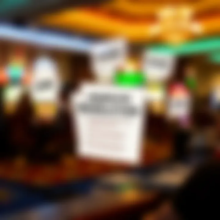 Visual showing dispute resolution concepts with documents and conversation bubbles