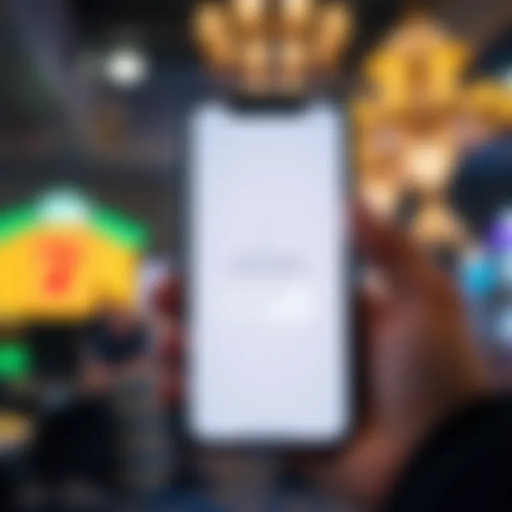 Security Features of Fair Go Finance App for Safe Financial Management Mobile device showing secure login and privacy features for financial management application