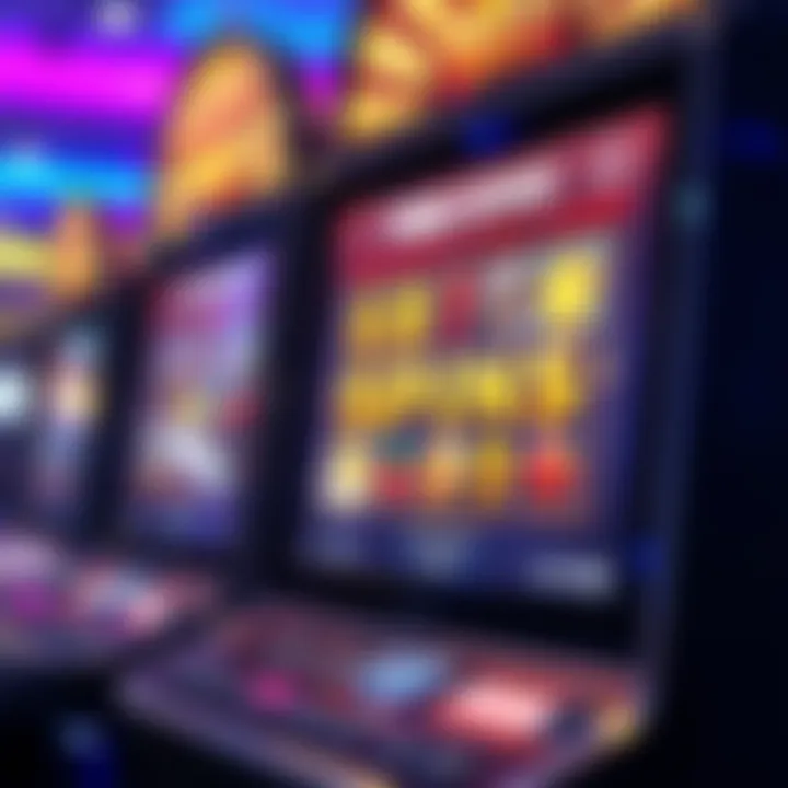 Illustration of a digital slot machine screen displaying free spins activation