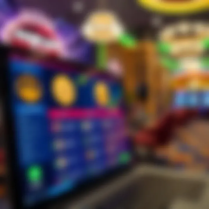 Conceptual graphic showing secure online casino platform with legal symbols and a checklist for safe gambling