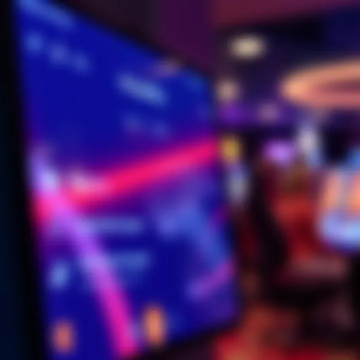 Secure payment options and customer support features highlighted on a digital screen