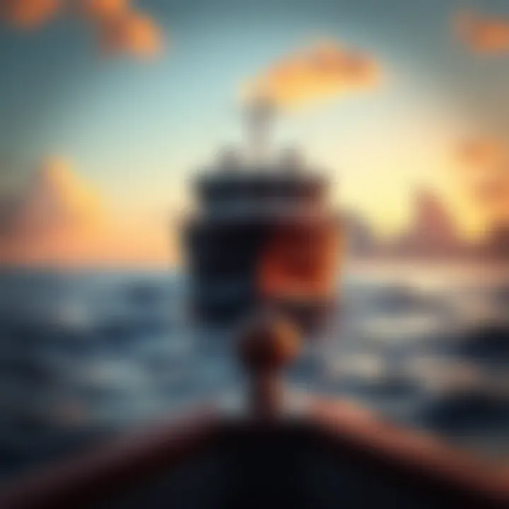 Illustration of a boat approaching the Australian coastline symbolizing asylum seekers arriving by sea