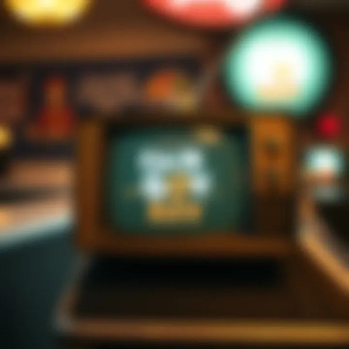 Vintage television set displaying the Fair Go with Kev logo from an earlier broadcast