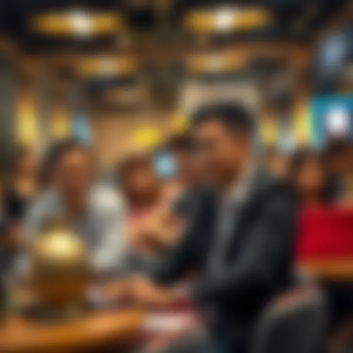 Workplace Collaboration Demonstrating Fair Opportunity Illustration of diverse individuals collaborating in a workplace representing equal chances for effort