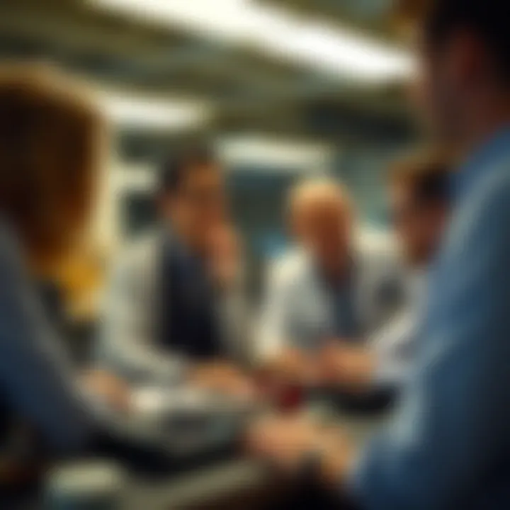 Australian workplace scene depicting collaboration and respect among colleagues