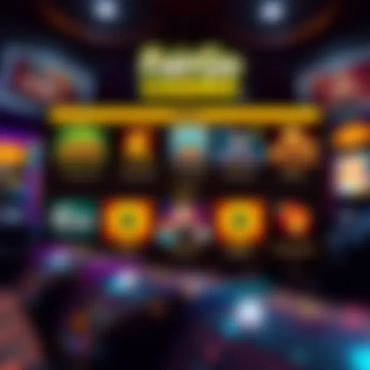 FairGo Casino No Deposit Bonus Offers Overview Illustration of a digital casino interface showing no deposit bonus offers and game options
