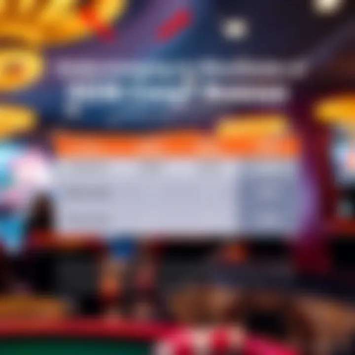 Graphic depicting comparison of casino promotions with emphasis on maximizing bonuses legally