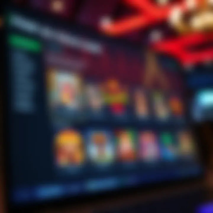 User interface of Fair Go Casino website showing game selection options for casual play