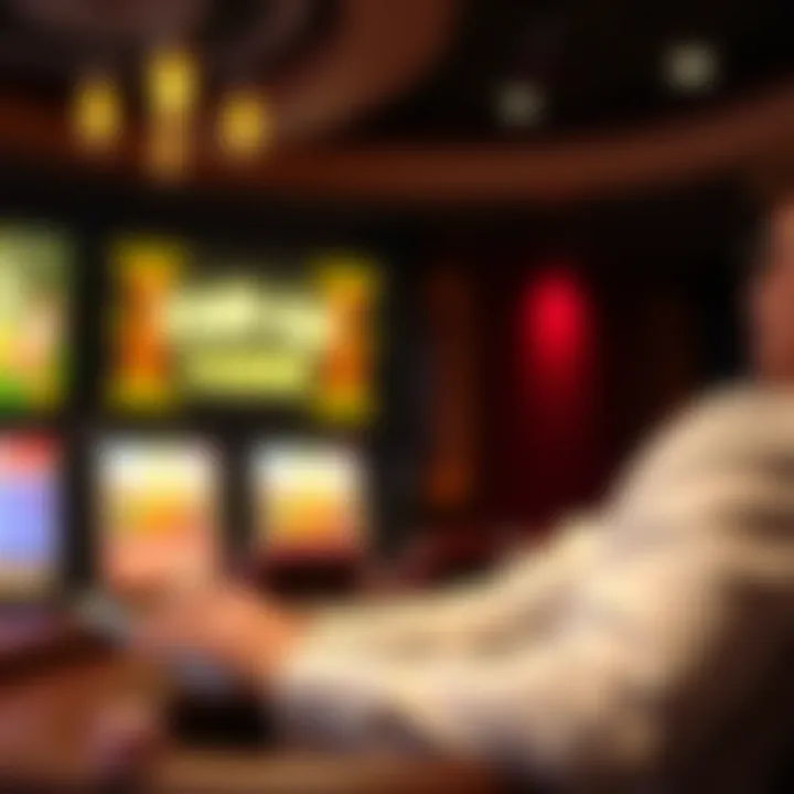 Illustration of responsible gambling support tools and options