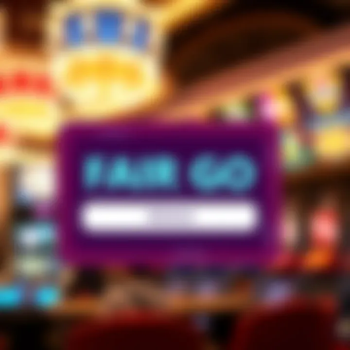 Digital interface showcasing Fair Go bonus code entry field with highlighting