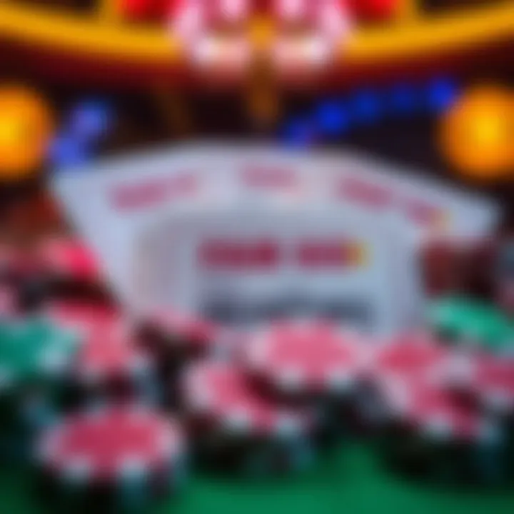 Illustration showing a variety of Fair Go Casino bonus coupon codes surrounded by casino chip icons and a glowing effect