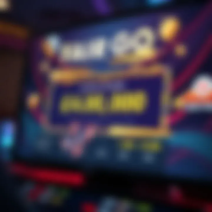Illustration of a digital coupon code being applied on an online casino platform screen