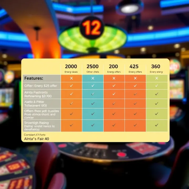Comparison chart highlighting features of Alinta’s Fair Go 40 offer against other energy deals