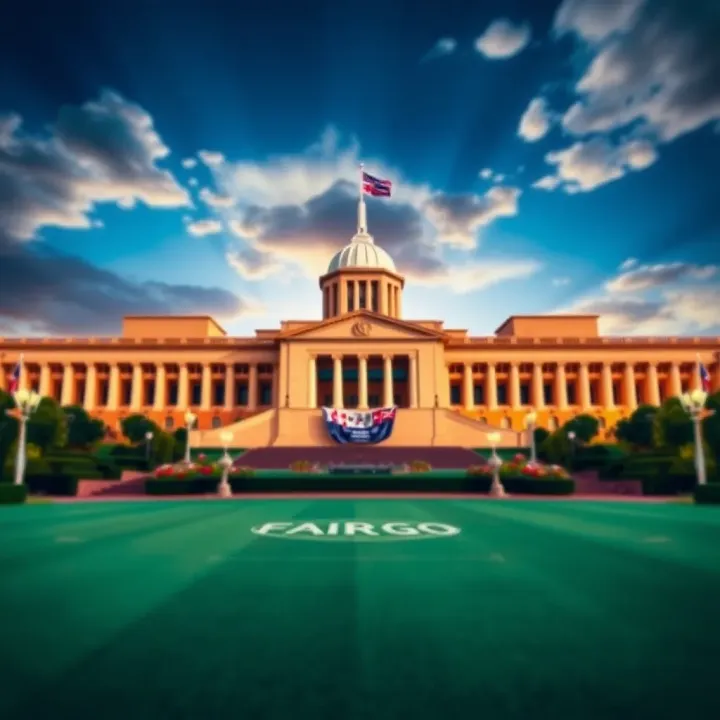 Illustration of Australian Parliament building representing political landscape