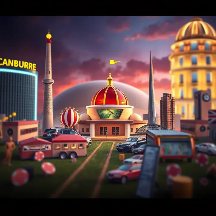 Illustration of Canberra’s political and economic elements symbolizing its role and challenges
