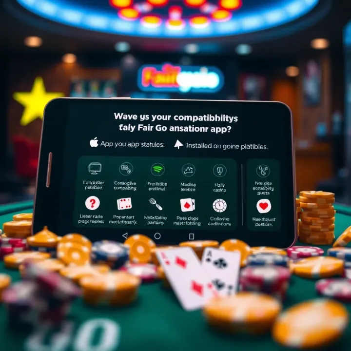 Device Compatibility and Installation Tips for Fair Go Casino App Illustration of mobile devices with compatibility icons and app installation progress