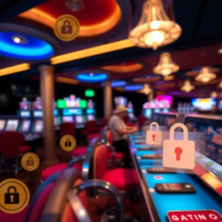 Secure payment options available on Fair Go Casino Australia app with encryption symbols