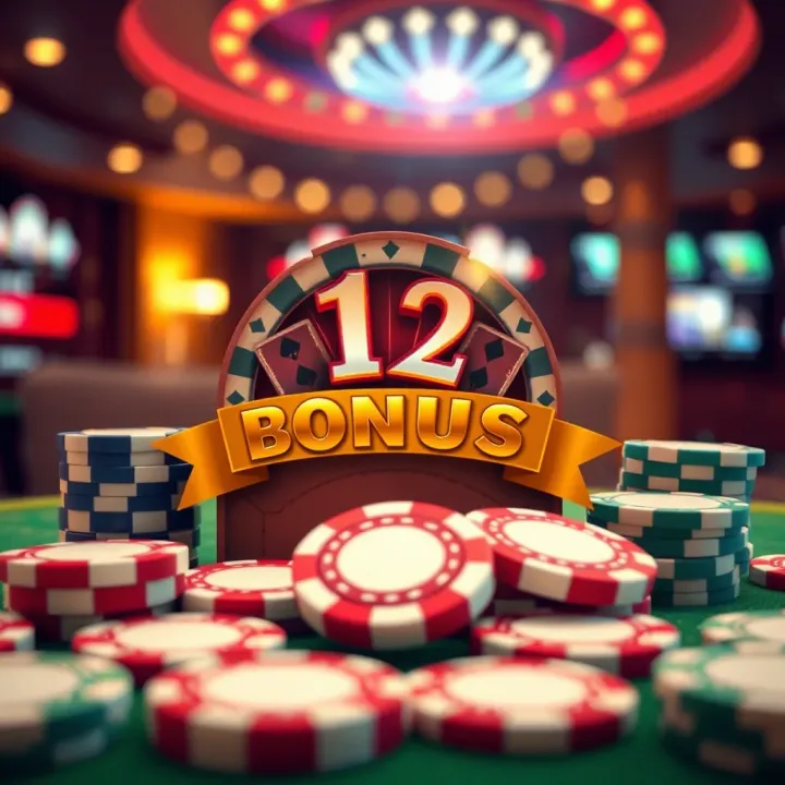 Illustration of casino chips and digital rewards symbolizing bonus benefits