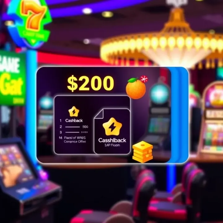 Illustration showing a digital coupon and cashback icons representing Fair Go Casino promotional offers