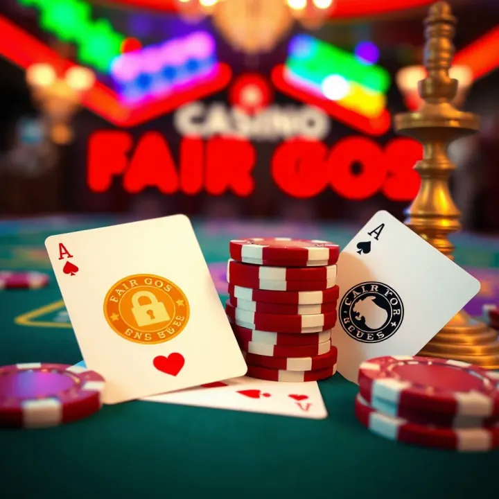 Unlocking Bonuses with Fair Go Casino Deposit Codes Casino chips and cards representing bonus codes activation